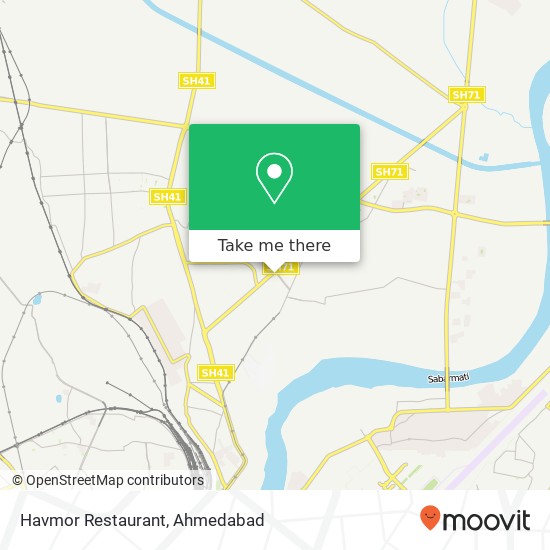 Havmor Restaurant, Ahmedabad 380005 GJ map