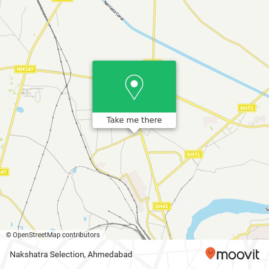 Nakshatra Selection, Ioc Road Ahmedabad 382424 GJ map