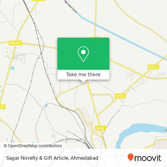 Sagar Novelty & Gift Article, Ioc Road Ahmedabad 382424 GJ map