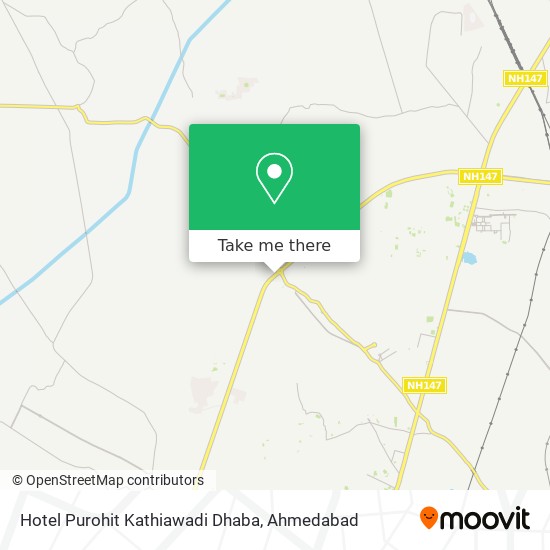 Hotel Purohit Kathiawadi Dhaba map