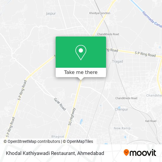 Khodal Kathiyawadi Restaurant map