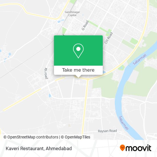 Kaveri Restaurant map