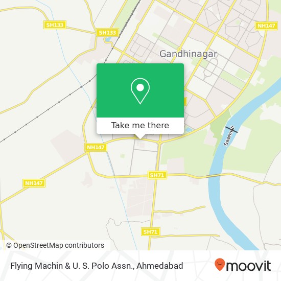 Flying Machin & U. S. Polo Assn., Infocity Road Gandhinagar 382007 GJ map
