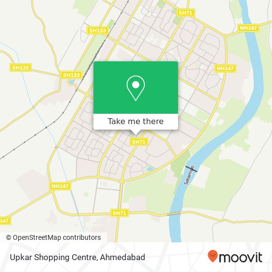 Upkar Shopping Centre map