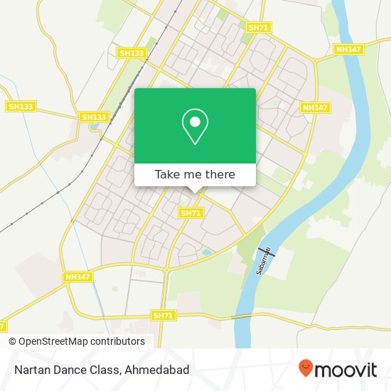 Nartan Dance Class, Gandhinagar 382007 GJ map