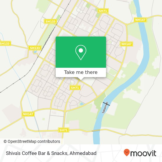 Shiva's Coffee Bar & Snacks, No 3 Road Gandhinagar 382010 GJ map