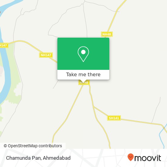 Chamunda Pan, NH-48 Gandhi Nagar Sub-District 382355 GJ map