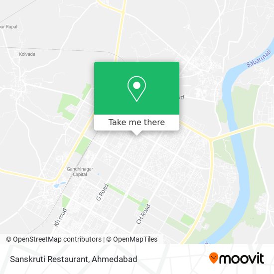 Sanskruti Restaurant map
