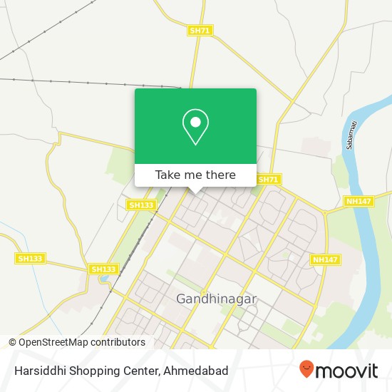 Harsiddhi Shopping Center map