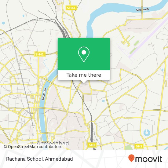 Rachana School map
