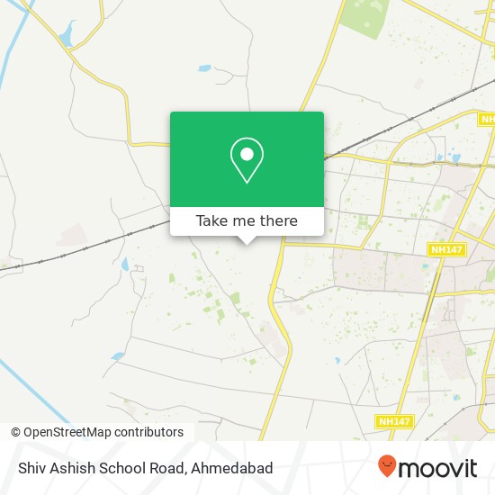 Shiv Ashish School Road map