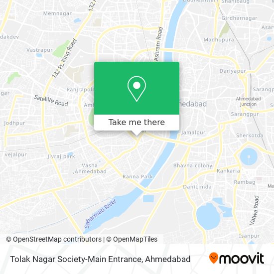 Tolak Nagar Society-Main Entrance map