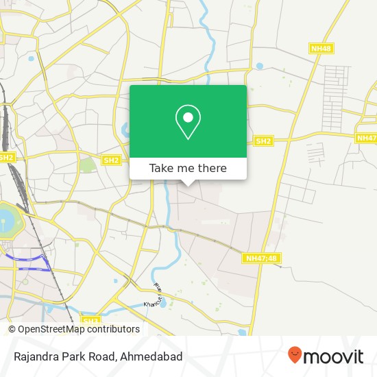 Rajandra Park Road map