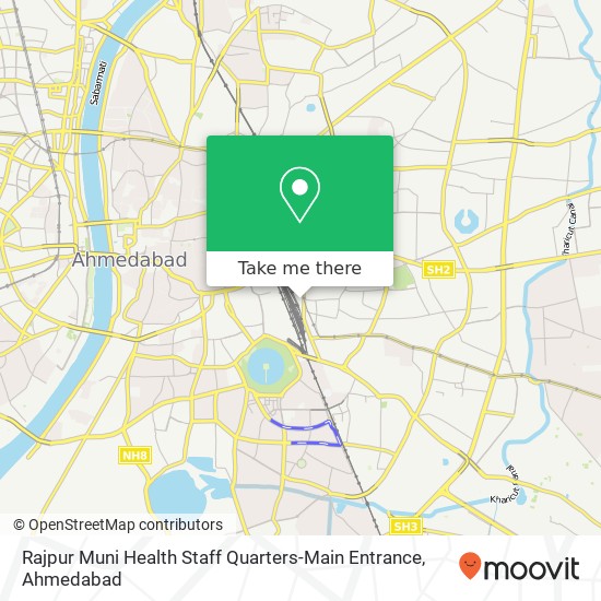 Rajpur Muni Health Staff Quarters-Main Entrance map