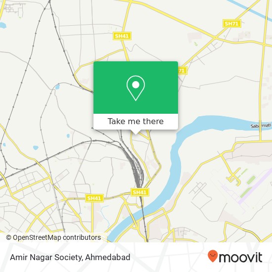 Amir Nagar Society map