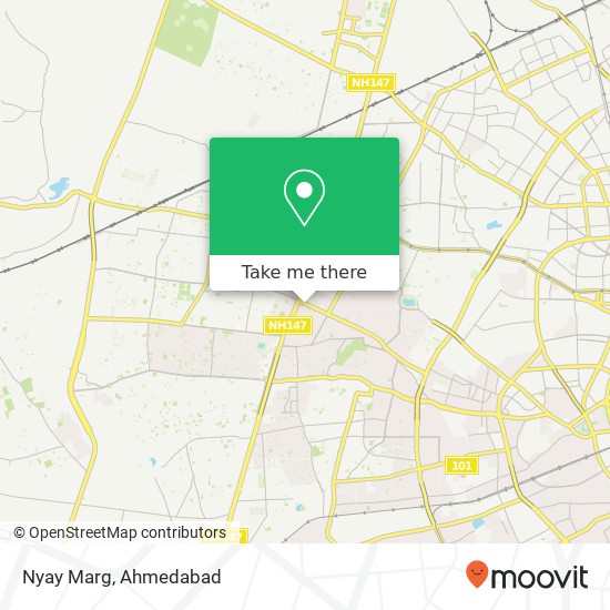 Nyay Marg map