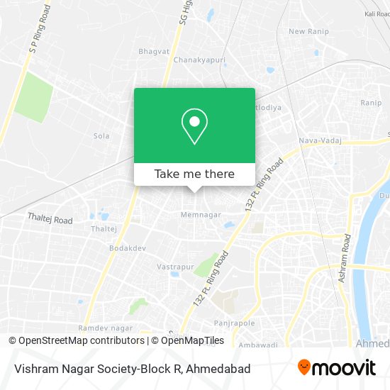 Vishram Nagar Society-Block R map