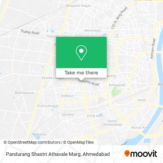 Pandurang Shastri Athavale Marg map