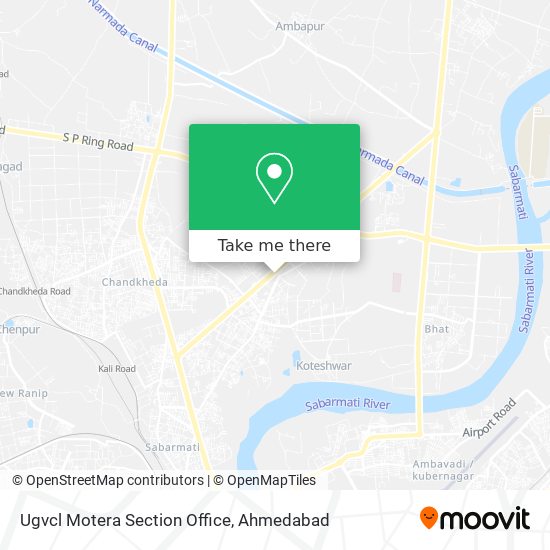 Ugvcl Motera Section Office map