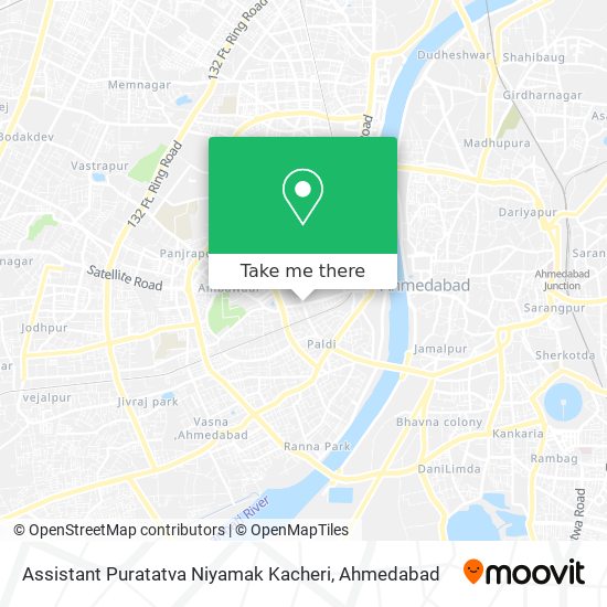 Assistant Puratatva Niyamak Kacheri map