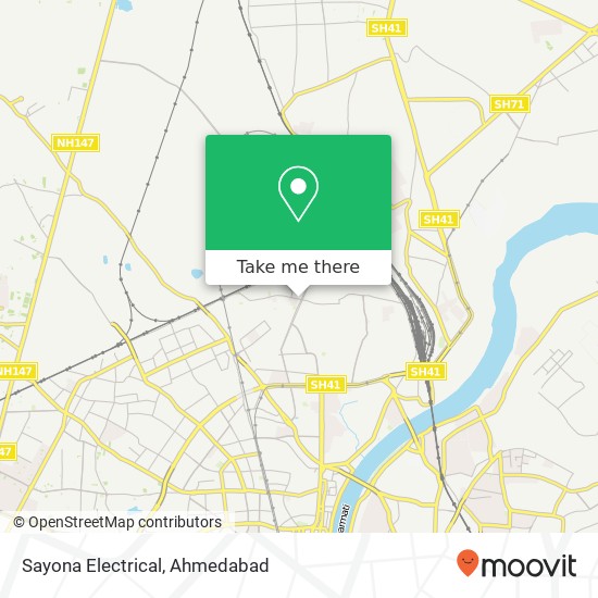 Sayona Electrical map