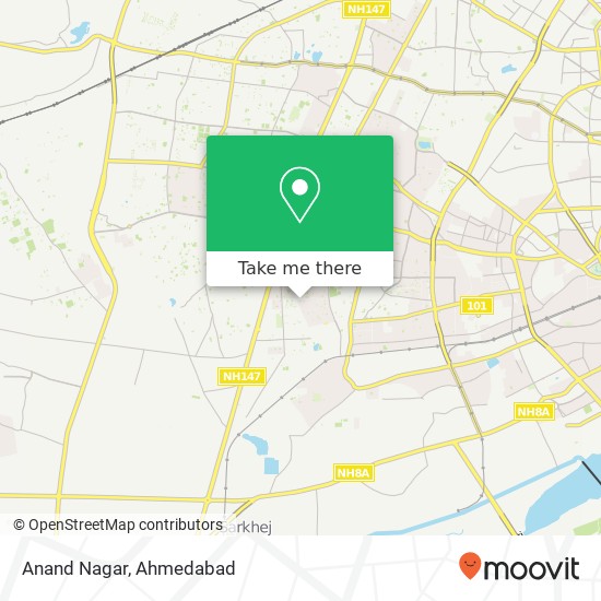 Anand Nagar map