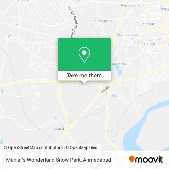 Maniar's Wonderland Snow Park map