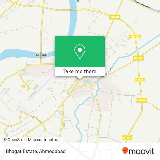 Bhagat Estate map
