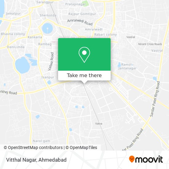 Vitthal Nagar map