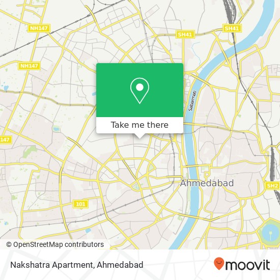 Nakshatra Apartment map