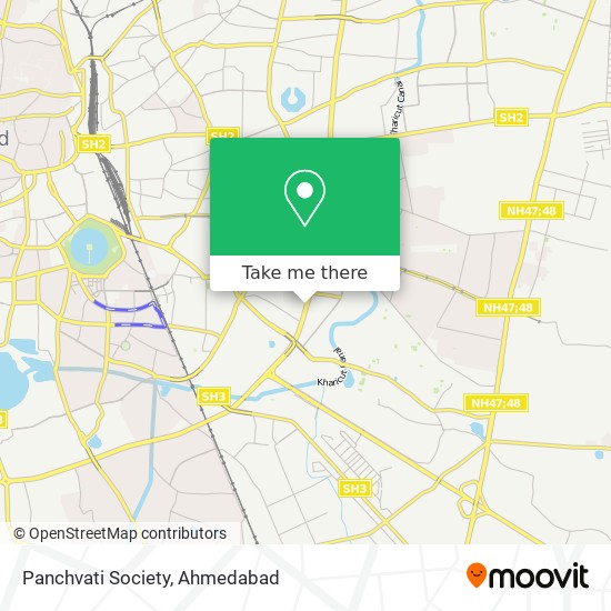 Panchvati Society map