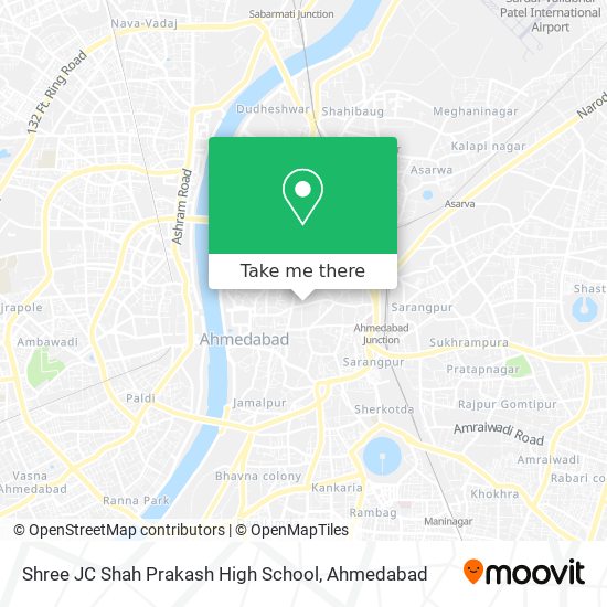 Shree JC Shah Prakash High School map