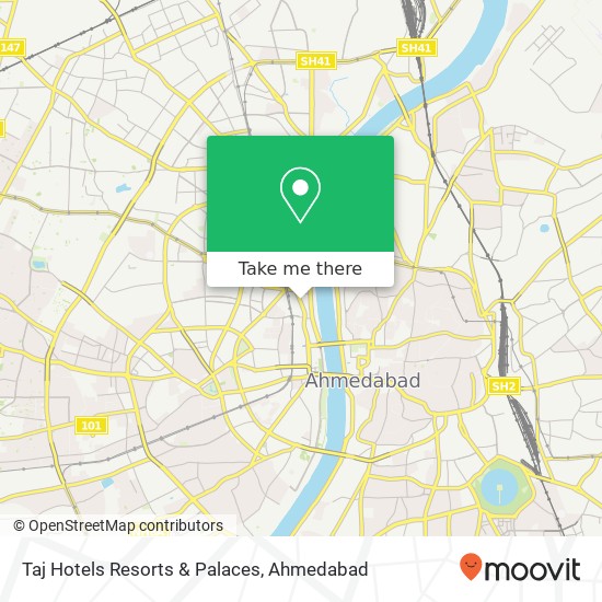 Taj Hotels Resorts & Palaces map