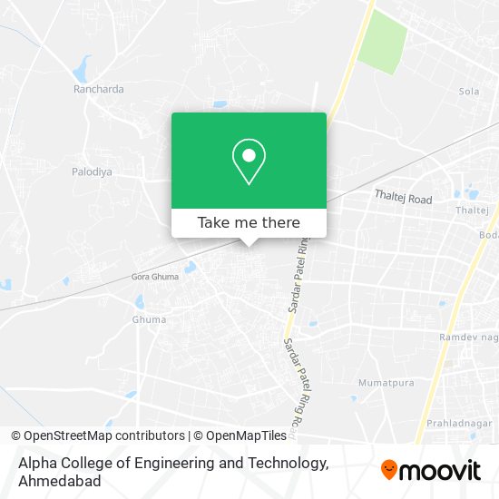 Alpha College of Engineering and Technology map