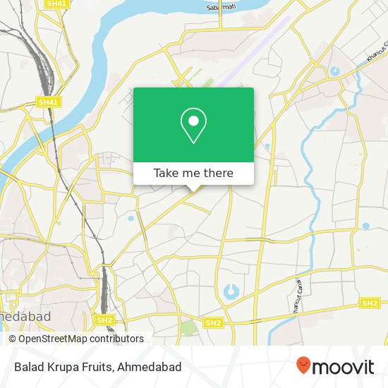 Balad Krupa Fruits map