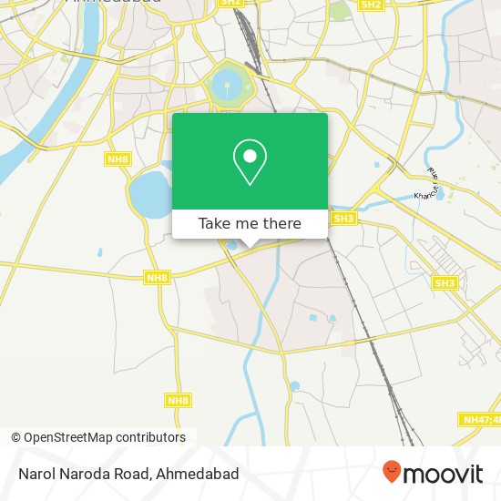 Narol Naroda Road map