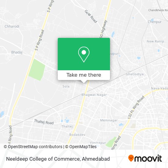Neeldeep College of Commerce map
