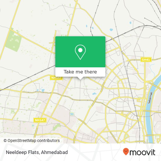 Neeldeep Flats map