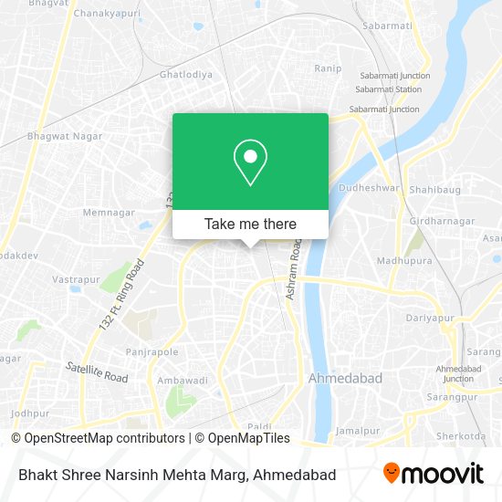 Bhakt Shree Narsinh Mehta Marg map