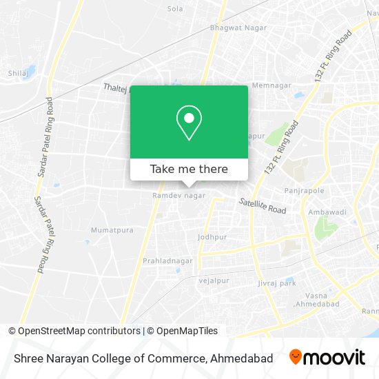Shree Narayan College of Commerce map