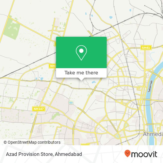 Azad Provision Store map