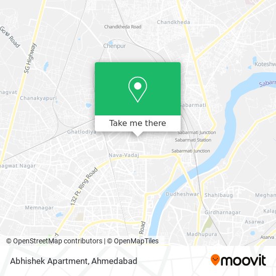 Abhishek Apartment map