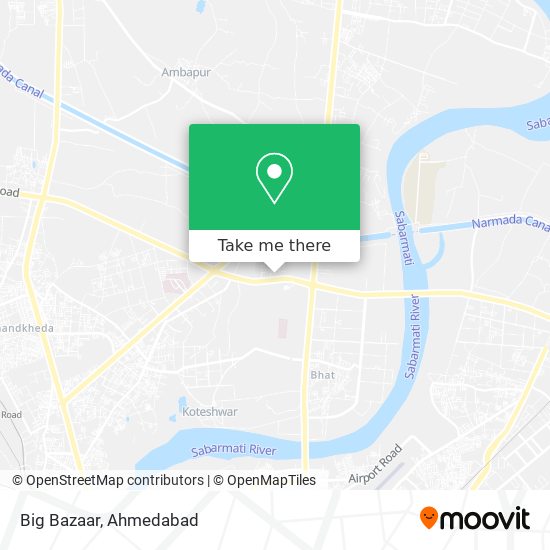 Big Bazaar map