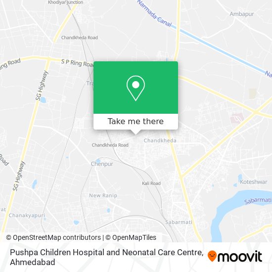 Pushpa Children Hospital and Neonatal Care Centre map