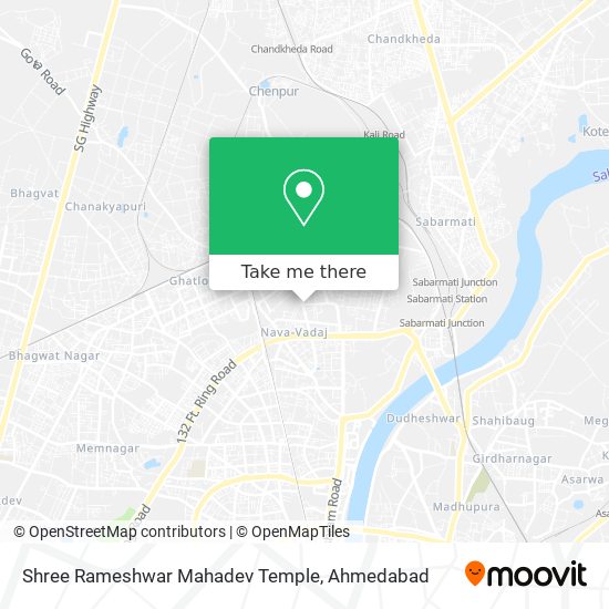 Shree Rameshwar Mahadev Temple map