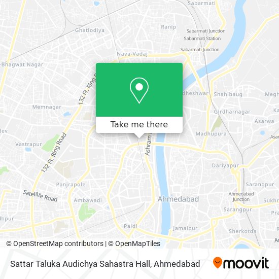 Sattar Taluka Audichya Sahastra Hall map