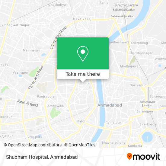 Shubham Hospital map