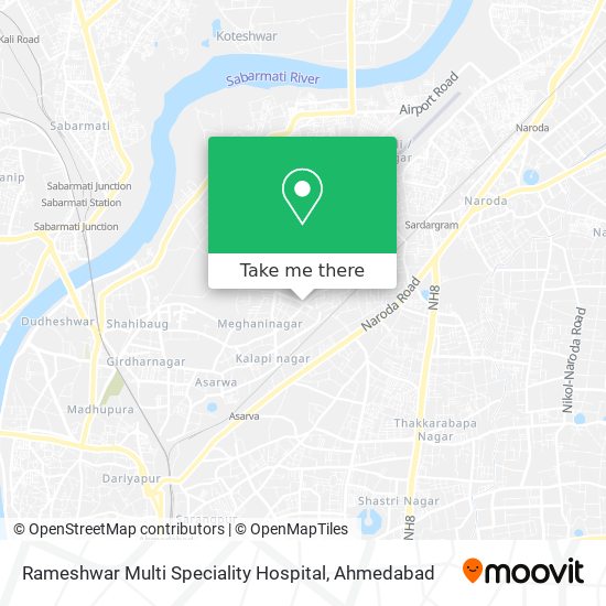 Rameshwar Multi Speciality Hospital map