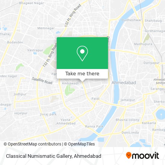 Classical Numismatic Gallery map
