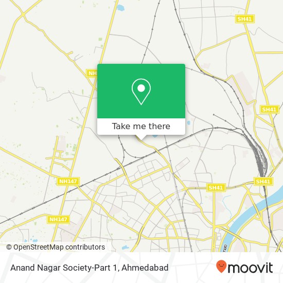 Anand Nagar Society-Part 1 map